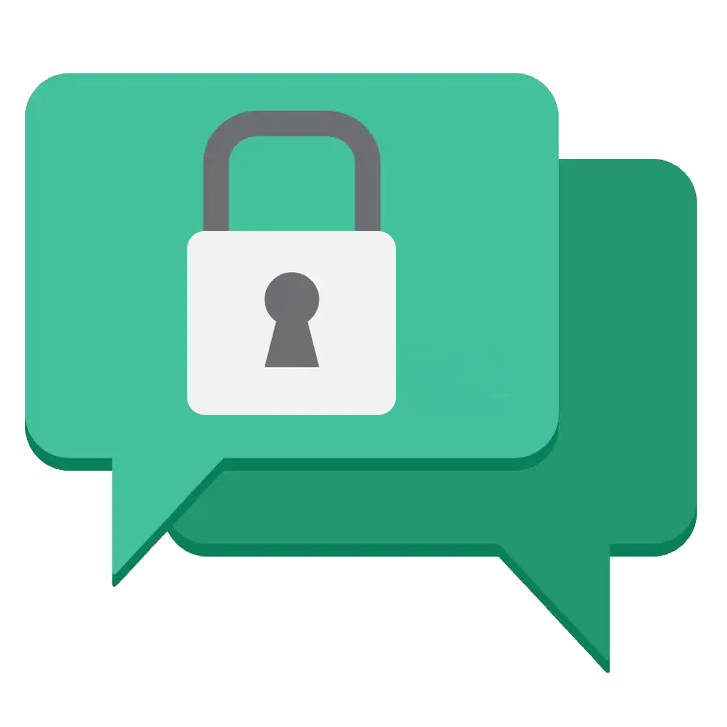 Secure messaging icon